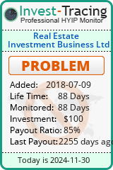 HYIP Monitor-Invest-Tracing.com