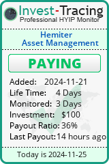 HYIP Monitor-Invest-Tracing.com