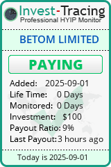 HYIP Monitor-Invest-Tracing.com