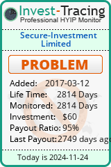 HYIP Monitor-Invest-Tracing.com