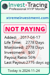 HYIP Monitor-Invest-Tracing.com