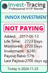 HYIP Monitor-Invest-Tracing.com